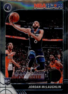 2019-20 Panini Hoops Premium Stock Jordan Mclaughlin #255 Rookie