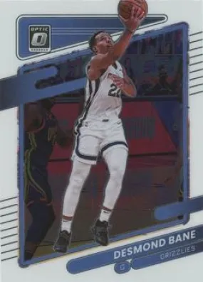 2021-22 Panini Donruss Optic Desmond Bane #50 Memphis Grizzlies