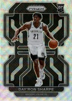 2021-22 Panini Silver Prizm Day'Ron Sharpe RC 281 Brooklyn Nets