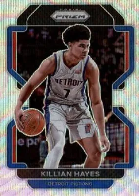 2021-22 Panini Silver Prizm Killian Hayes 101 Detroit Pistons