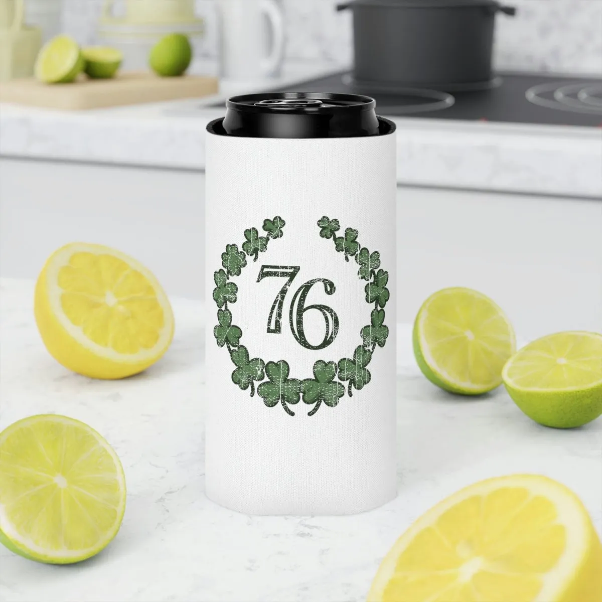 76 Crest Basic St. Paddy's Can Cooler