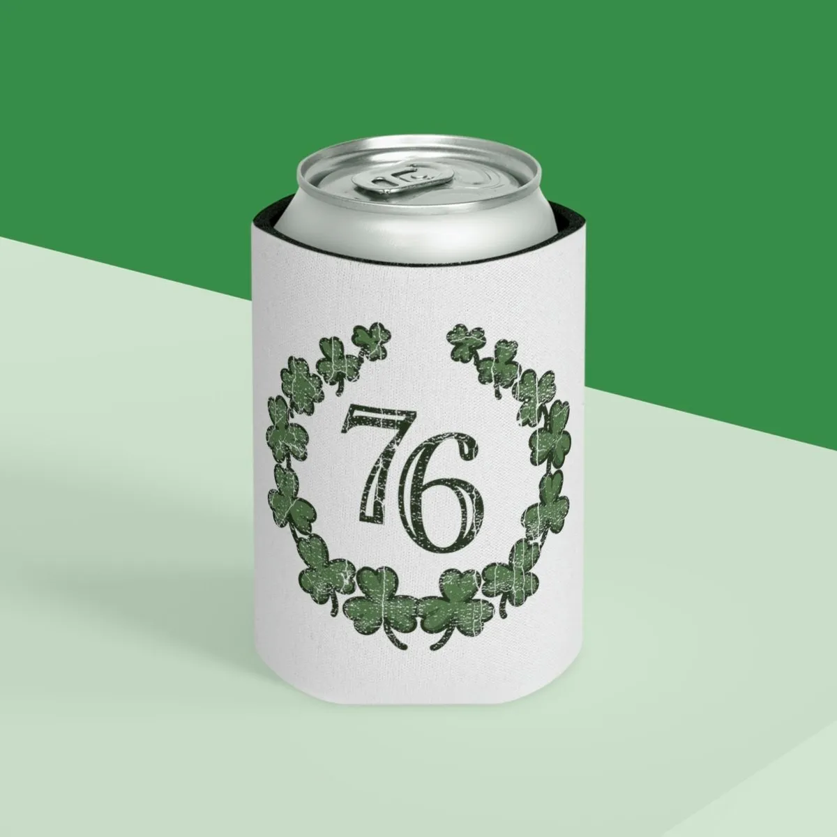 76 Crest Basic St. Paddy's Can Cooler