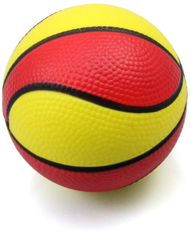 7cm Basketball Two-color Stress Ball