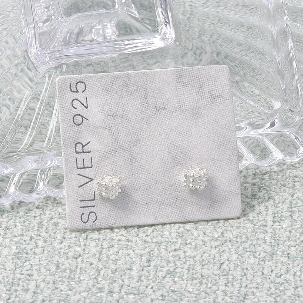 925 Silver Bubble Studs