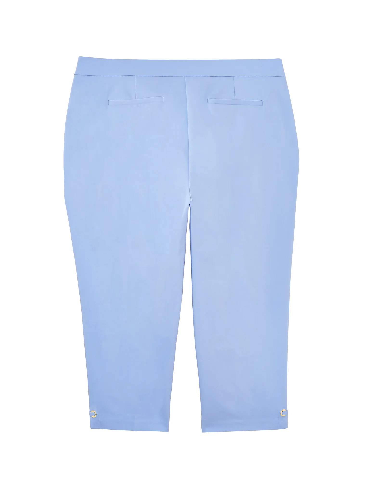 Abbotsford Light Weight Twill Capri Pant | Azure Blue