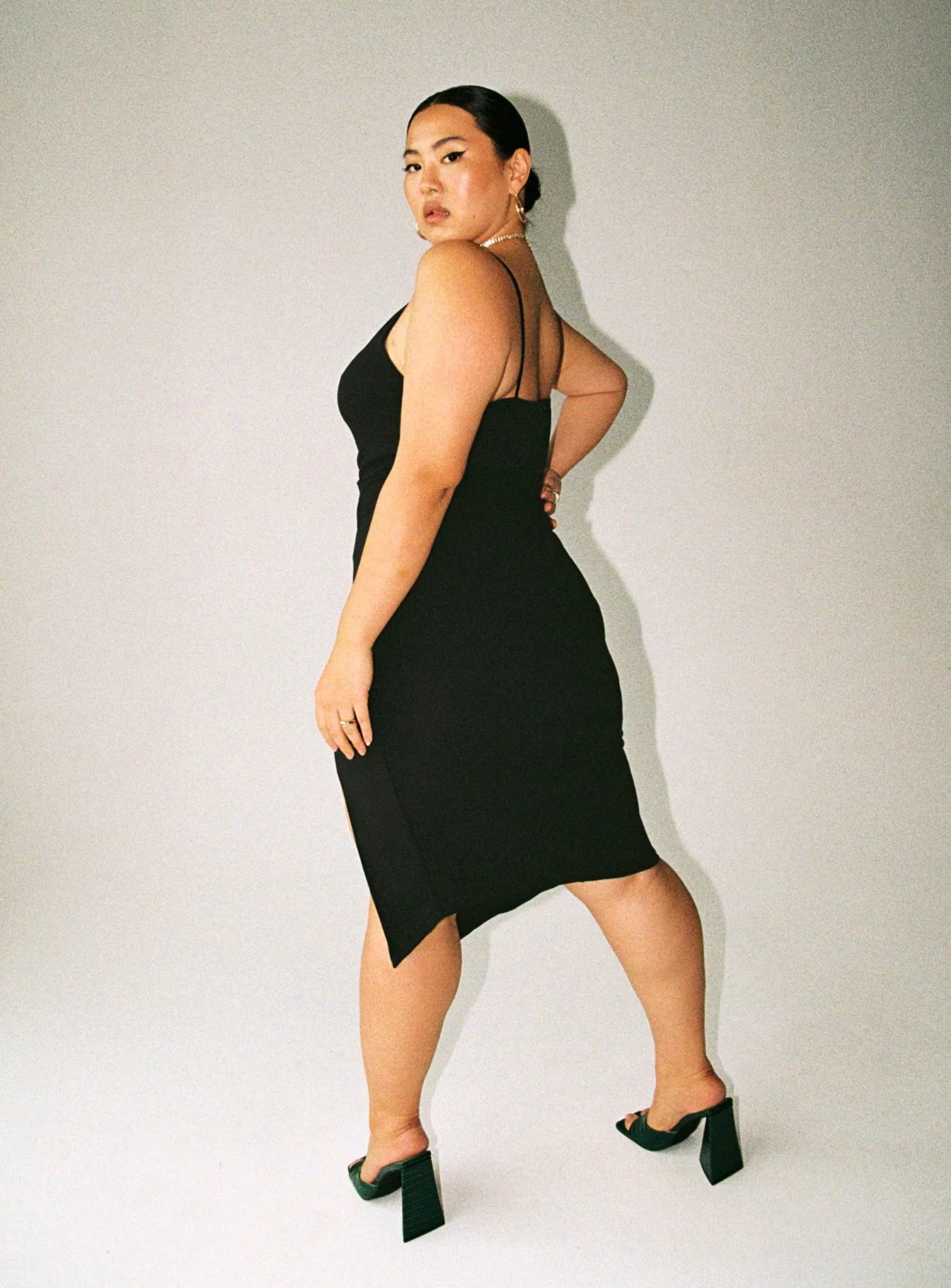 Aero Midi Dress Curve