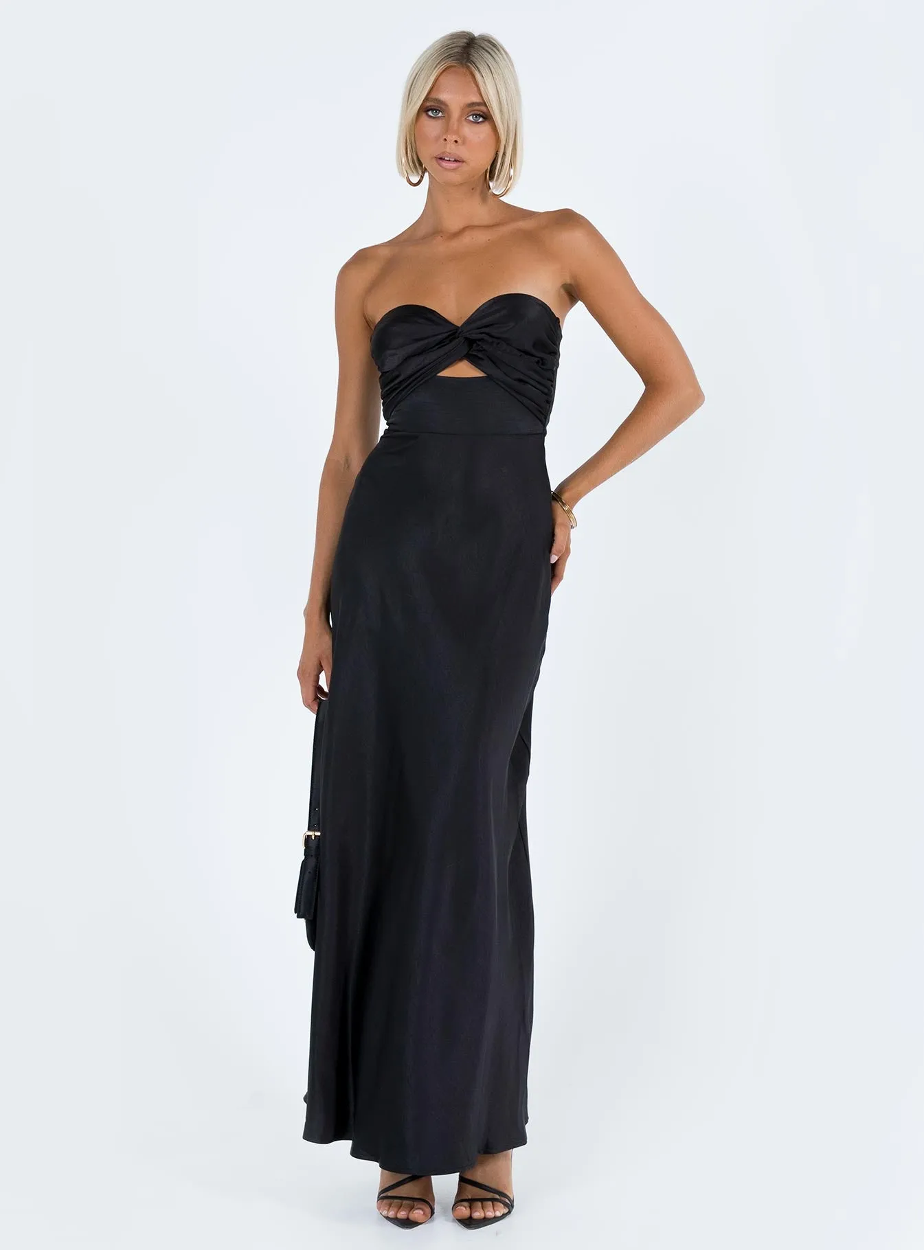 Ahna Maxi Dress Black