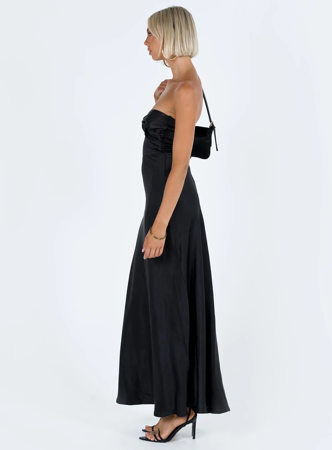 Ahna Maxi Dress Black