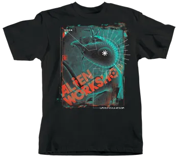 Alien Workshop Antworks Men's T-Shirt - Black - Medium