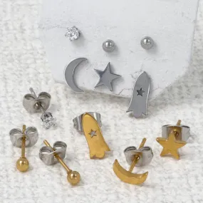 Astronomy SS Earring Set