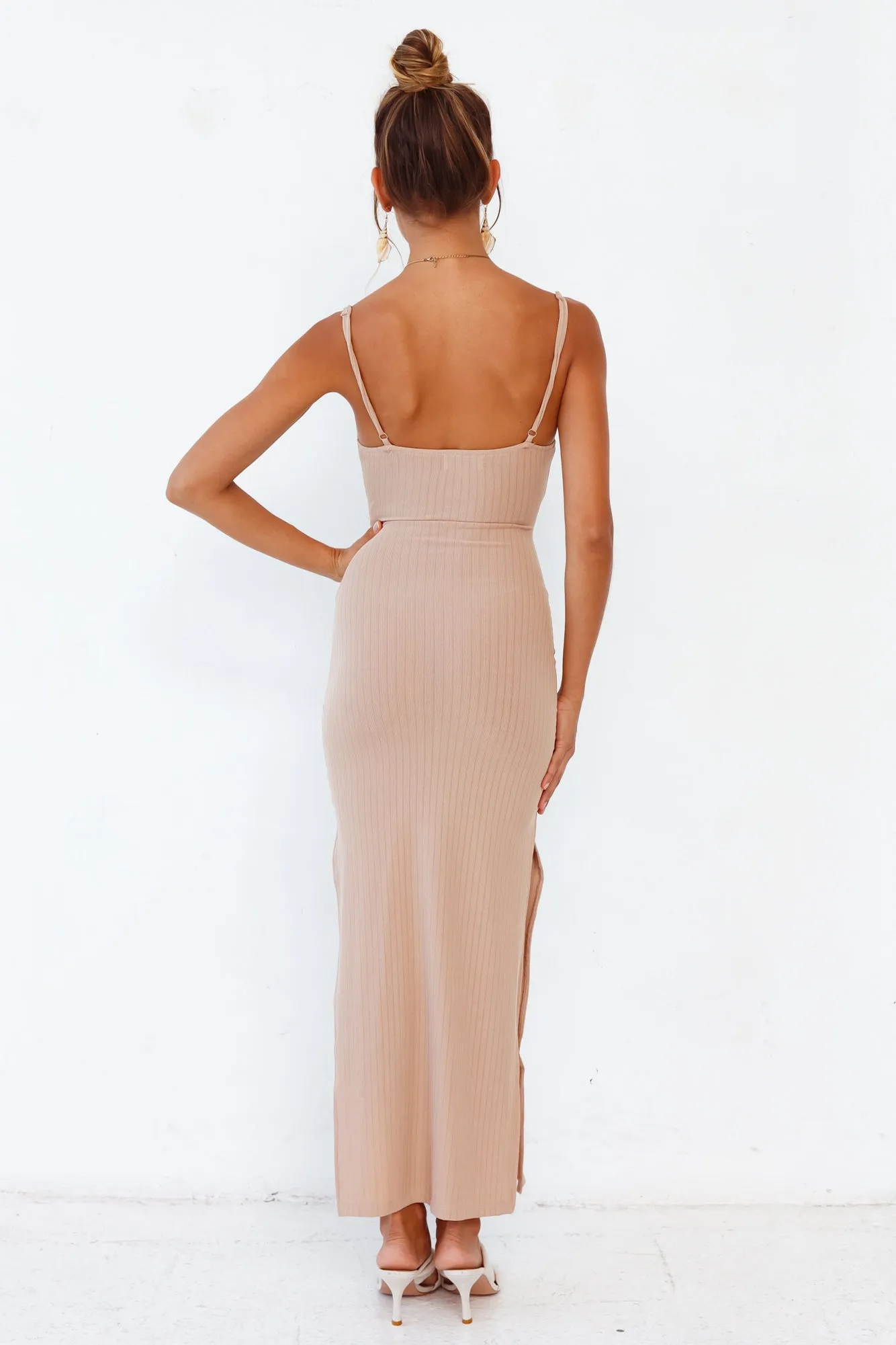 Be With You Maxi Dress Tan