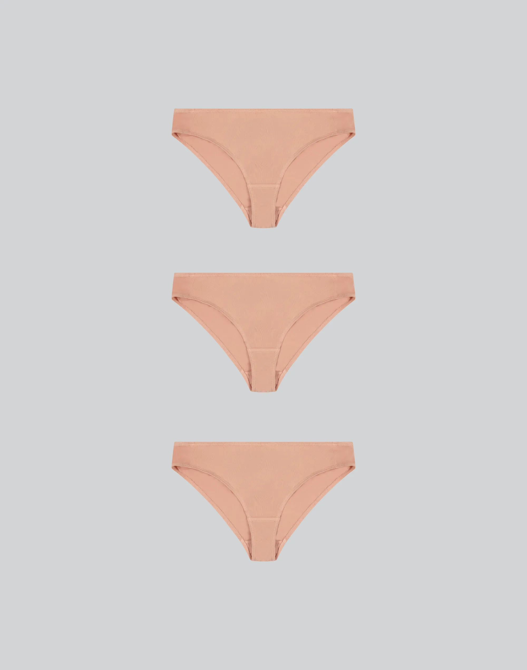 Bikini Trio ~ 3 Organic Cotton Underwear