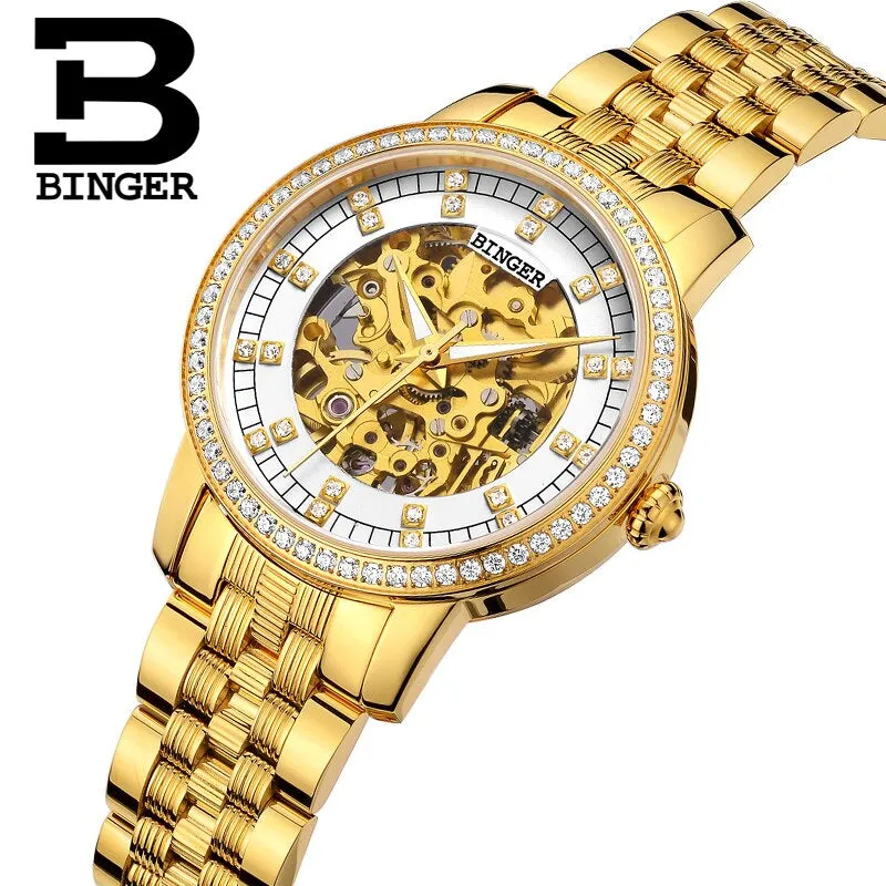 Binger Swiss Mechanical Miyota Luxury Men Watch B 5051