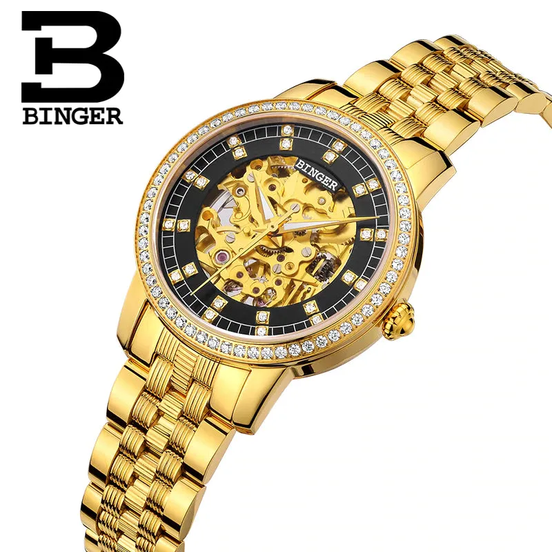 Binger Swiss Mechanical Miyota Luxury Men Watch B 5051