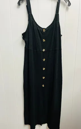 Black Swimwear Cover-up Clothes Mentor, Size Xl