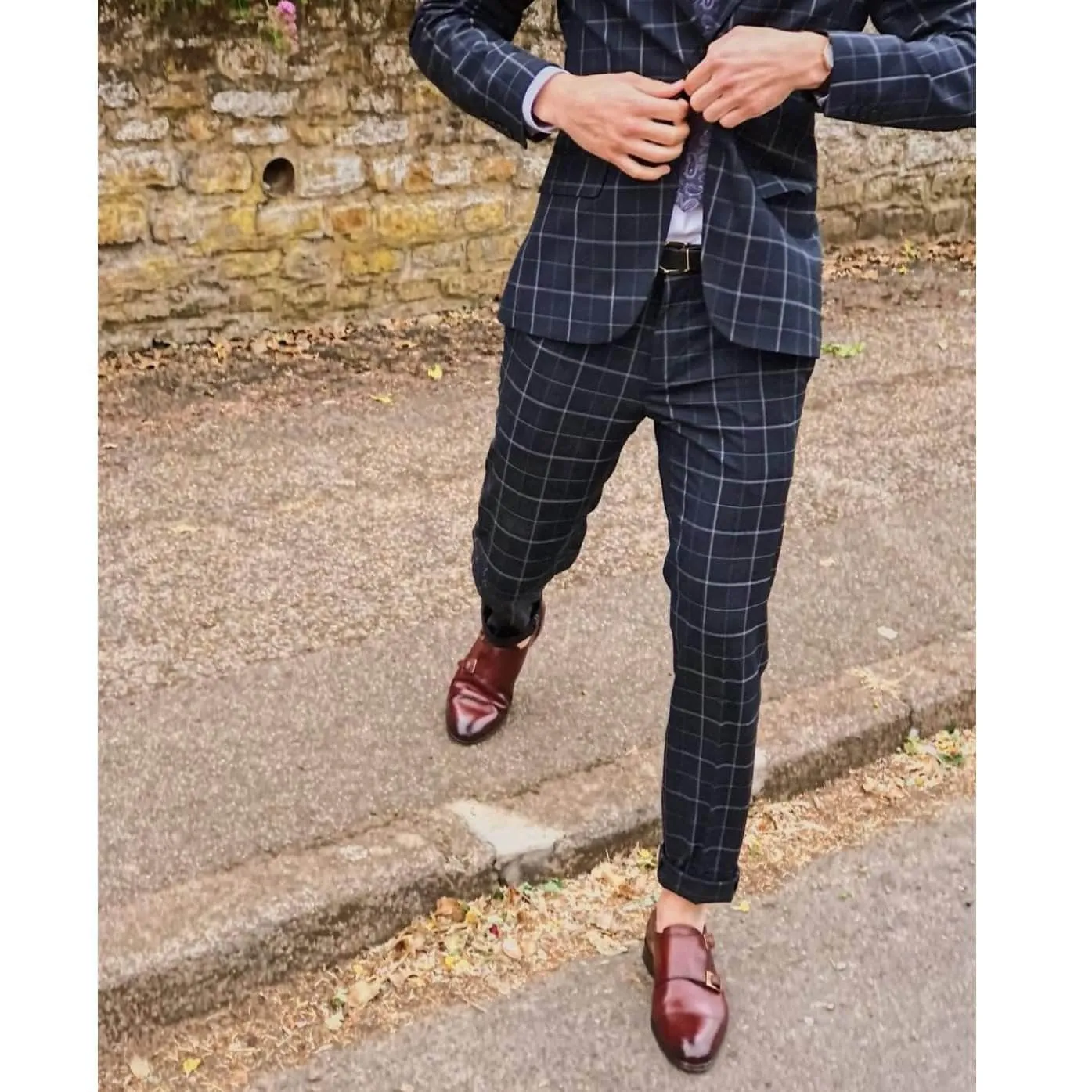 Bourne Monk Strap Conker Brown