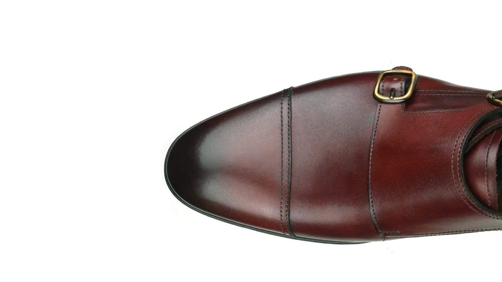 Bourne Monk Strap Conker Brown