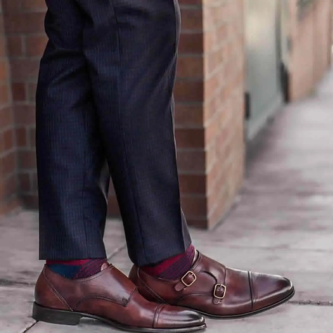 Bourne Monk Strap Conker Brown