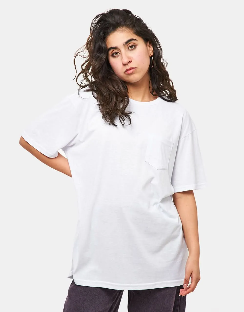 Brixton Basic Pocket T-Shirt - White