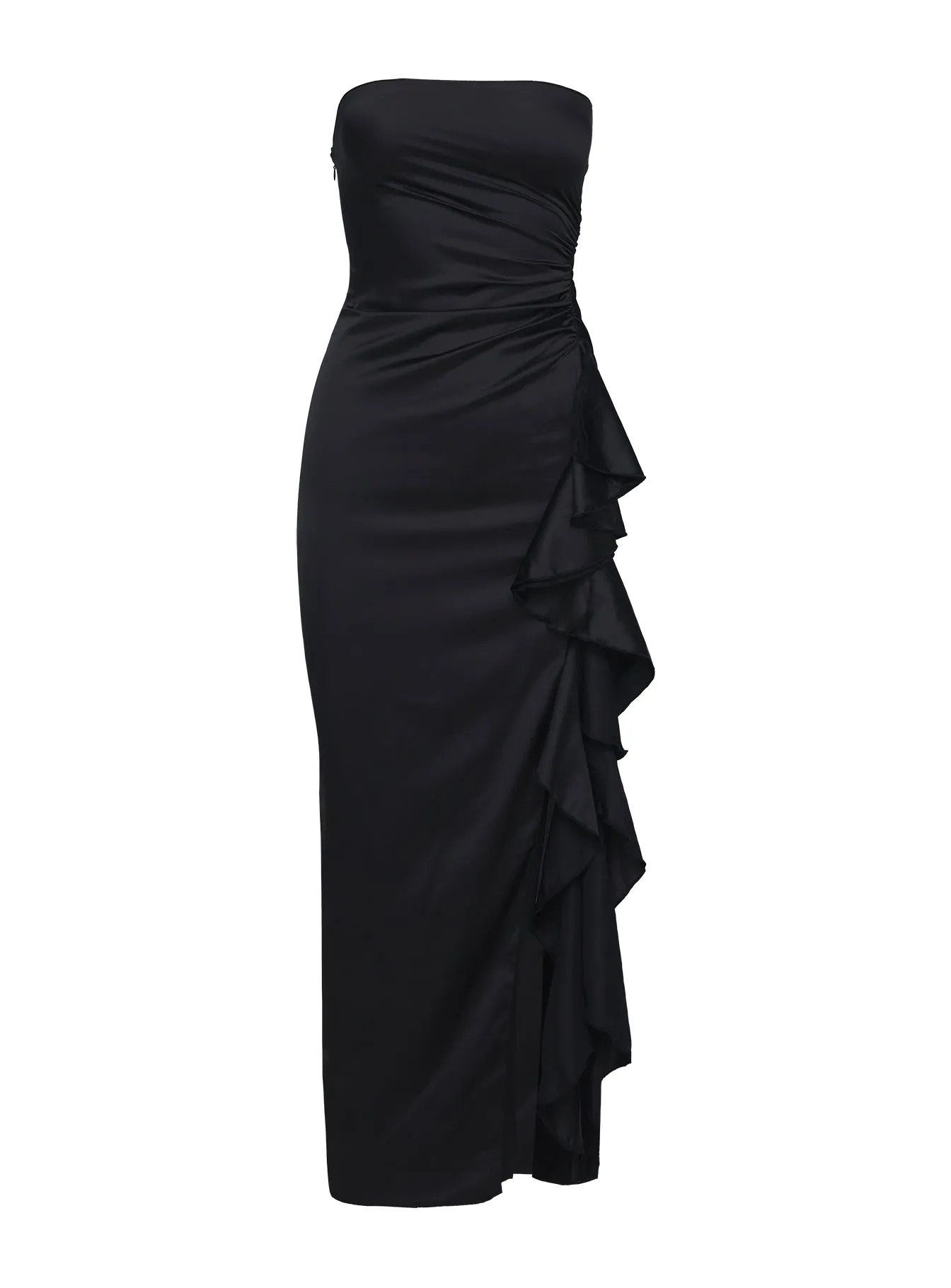 Callita Strapless Maxi Dress Black