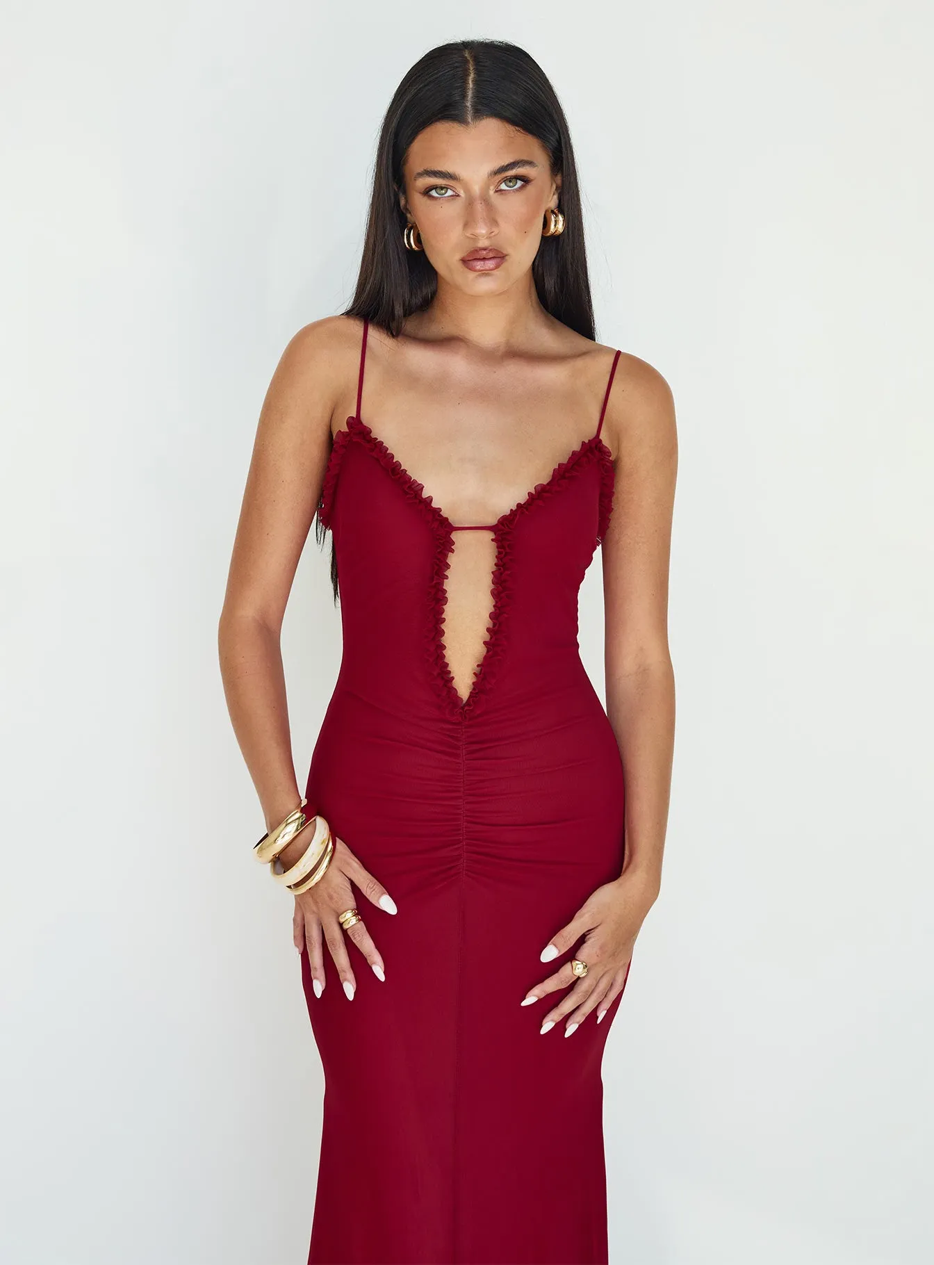 Capisce Maxi Dress Red