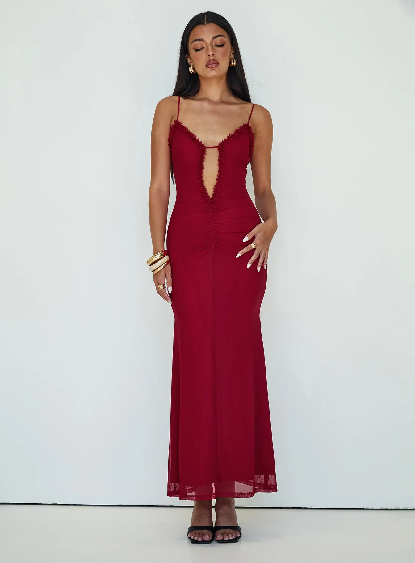 Capisce Maxi Dress Red