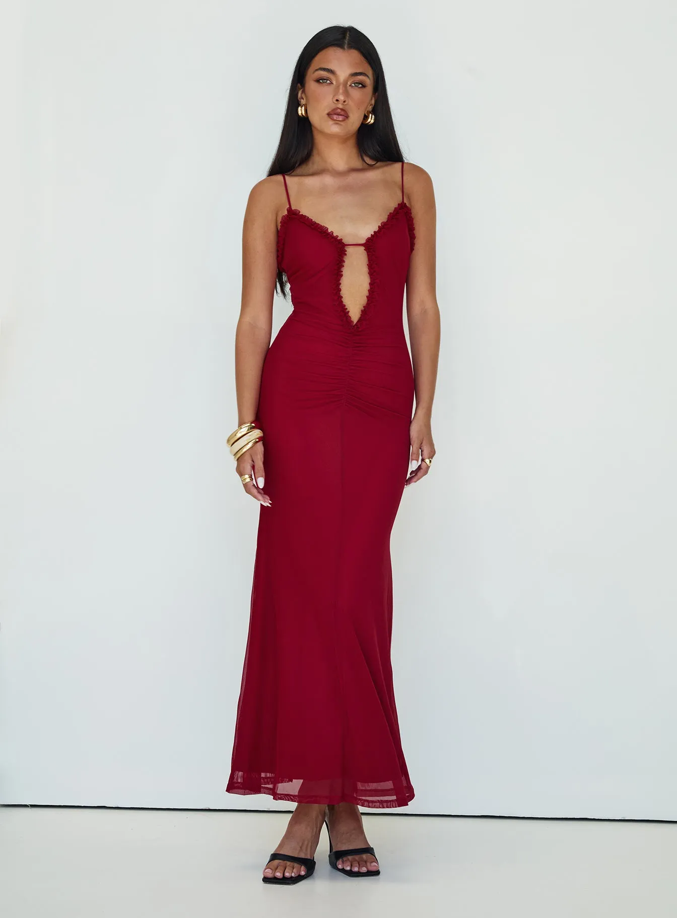 Capisce Maxi Dress Red