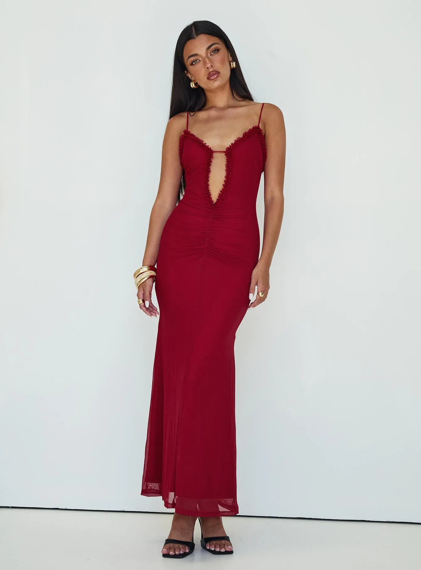 Capisce Maxi Dress Red