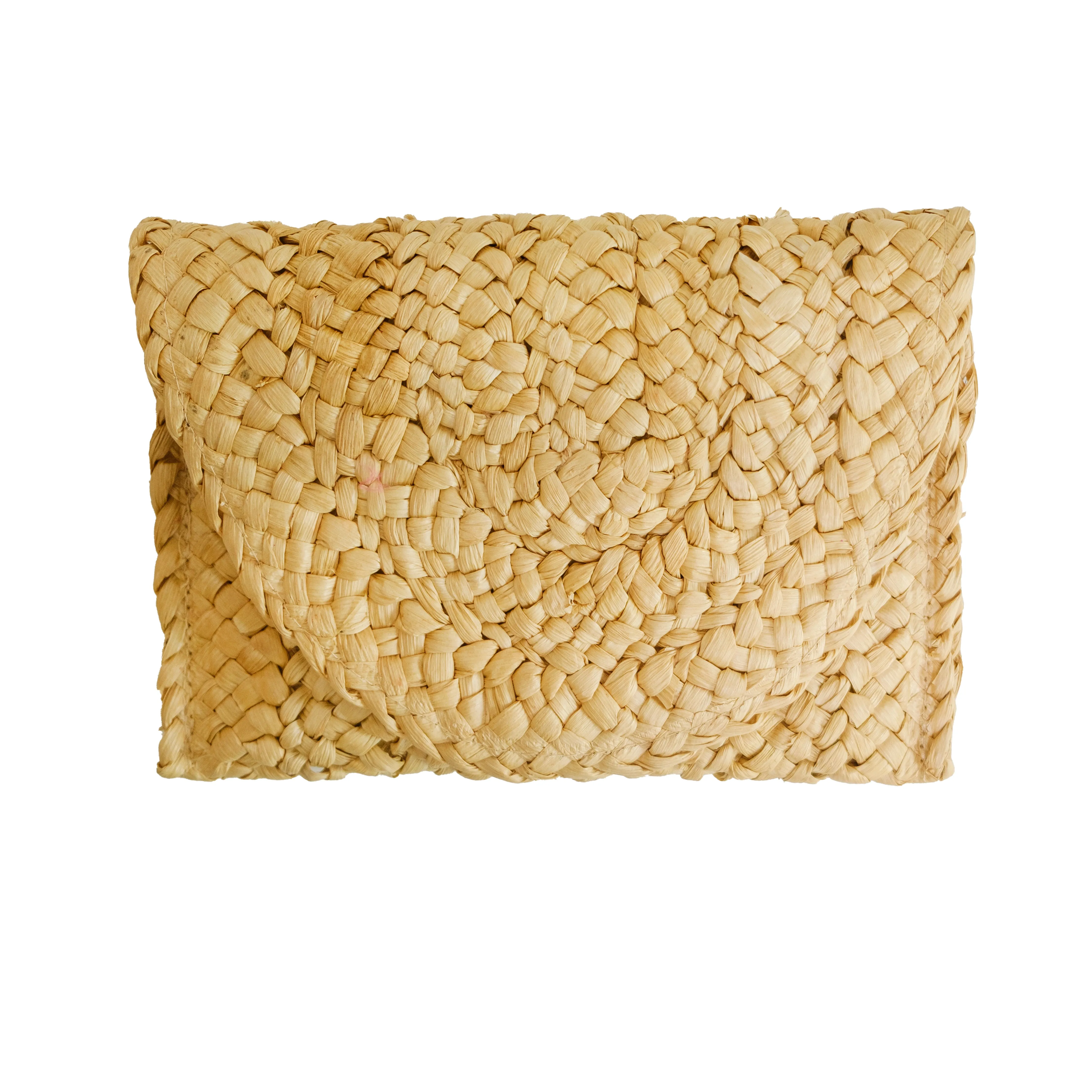 Chokore Rattan Beach Clutch (Khaki)