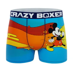 CRAZYBOXER Disney Mickey Mouse Happy Men's Boxer Briefs