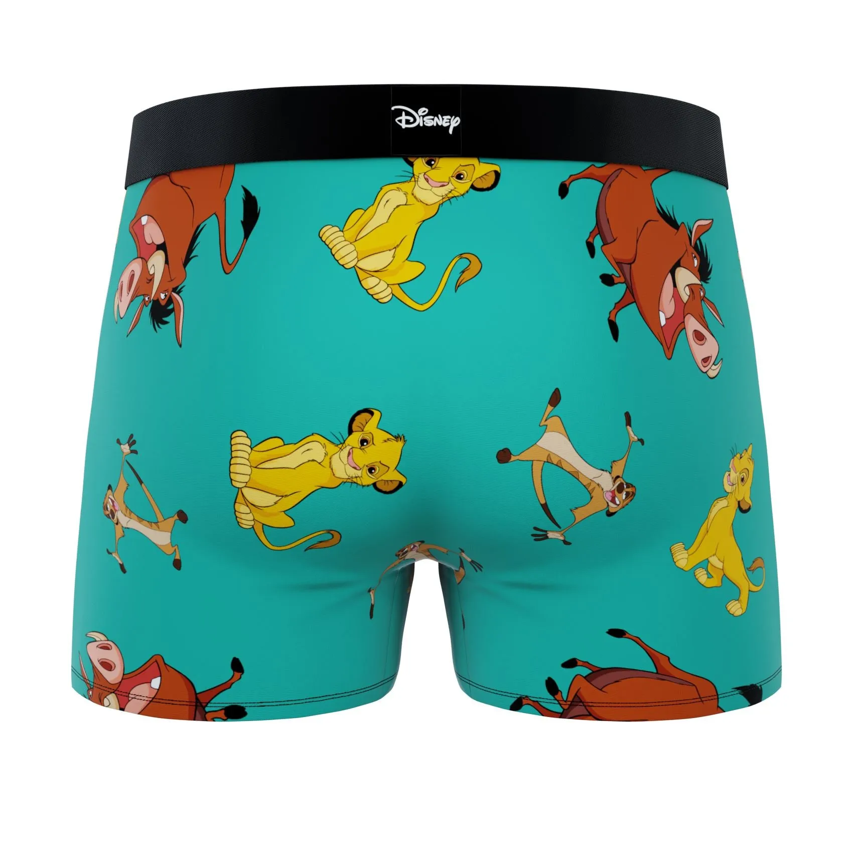 CRAZYBOXER Disney Timon & Pumba and The Lion King Men's Boxer Briefs (3 pack)