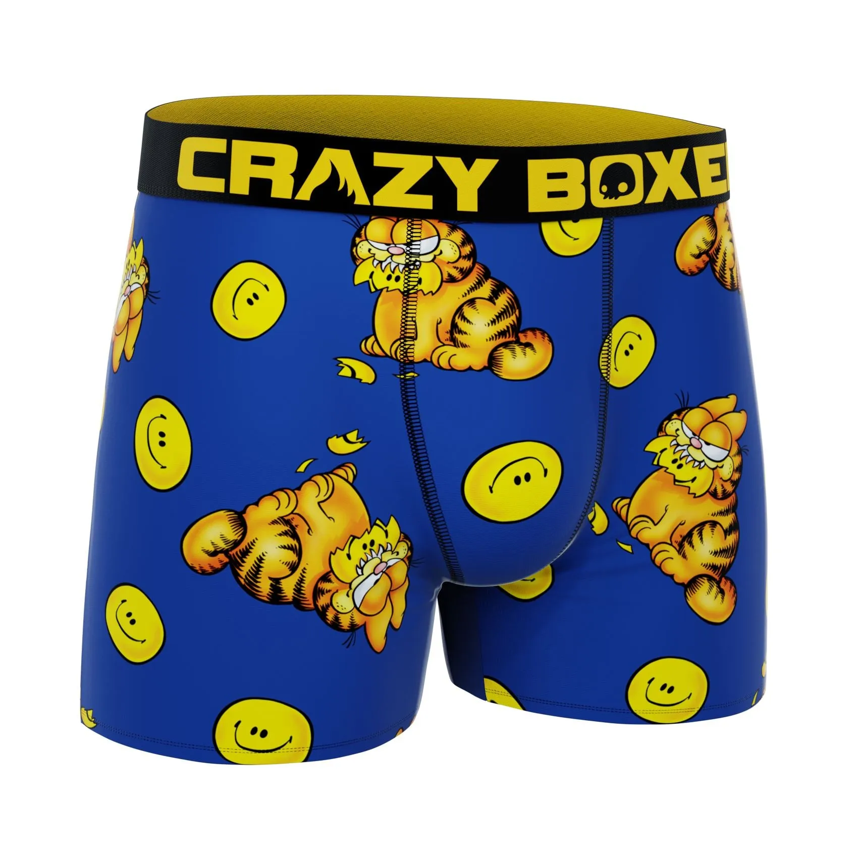 CRAZYBOXER Garfield Mean Cat Men's Boxer Briefs