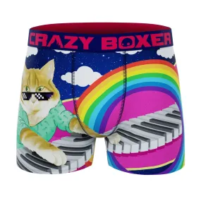 CRAZYBOXER Meme Cat Piano Men's Boxer Briefs