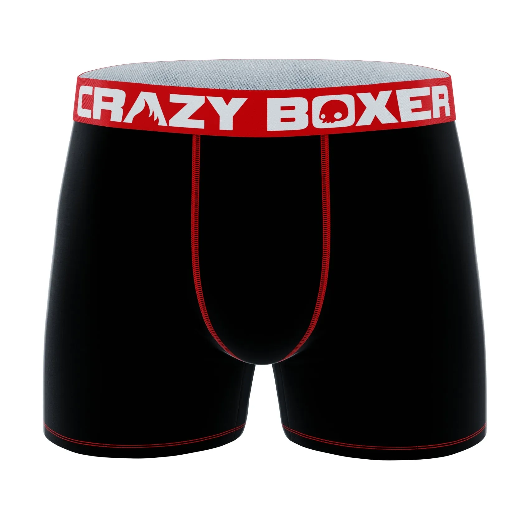 CRAZYBOXER Meme Human Cat Piano Men's Boxer Briefs (3 pack)