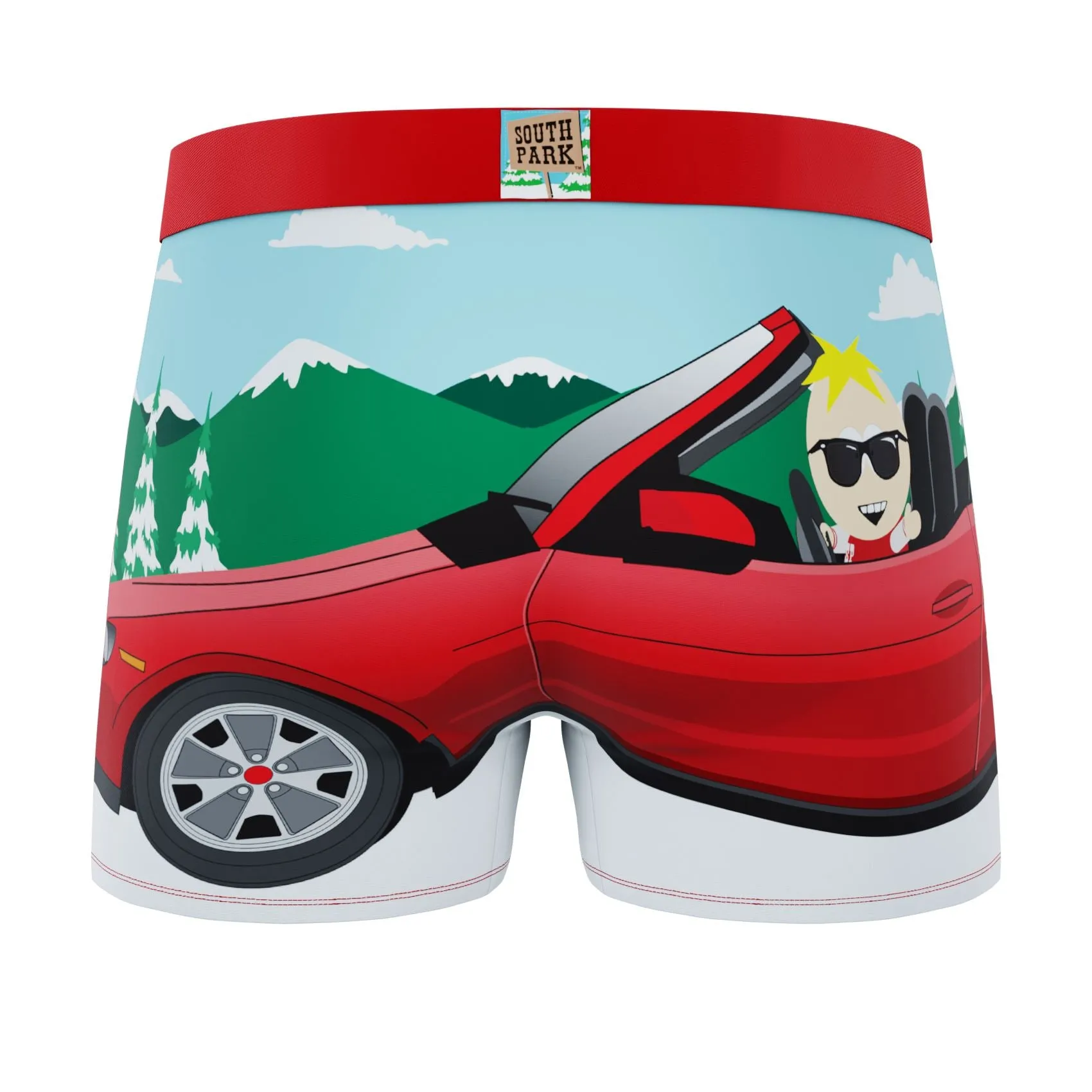 CRAZYBOXER South Park Butter   Cartman Men's Boxer Briefs (3 pack)