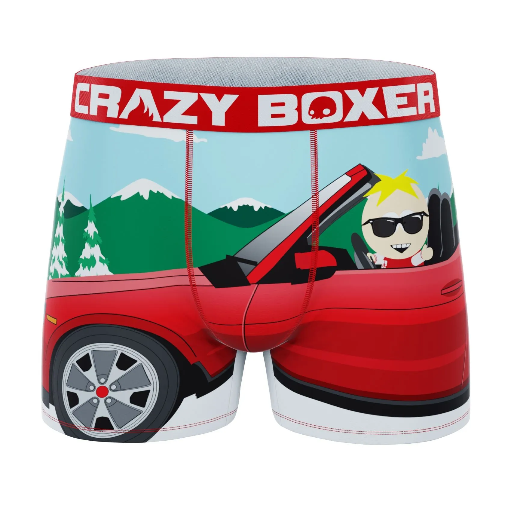 CRAZYBOXER South Park Butter   Cartman Men's Boxer Briefs (3 pack)