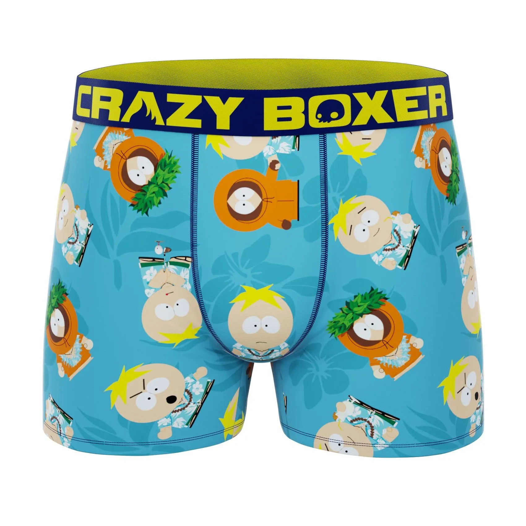 CRAZYBOXER South Park Tropical   Cartman Ripped Men's Boxer Briefs (2 pack)