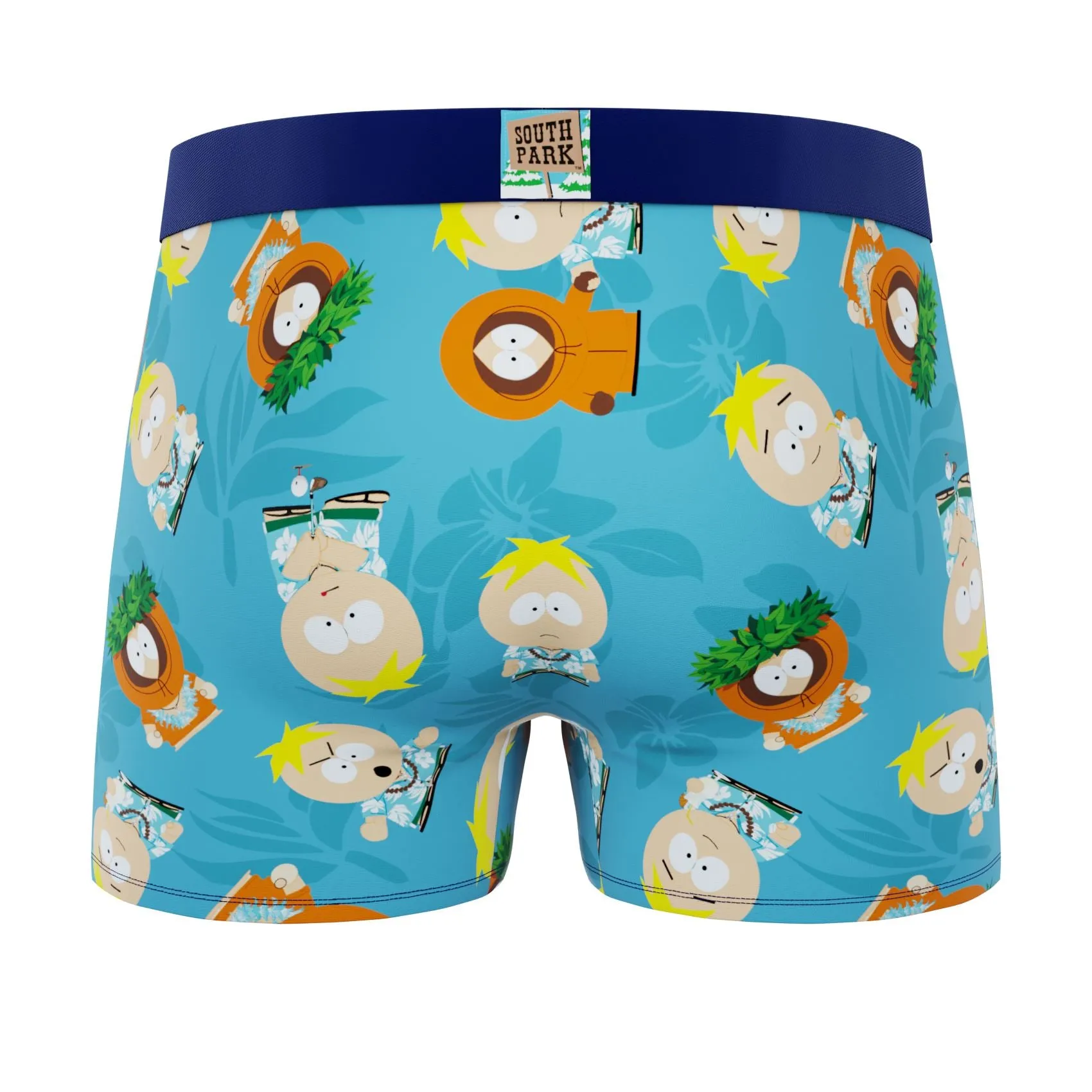 CRAZYBOXER South Park Tropical   Cartman Ripped Men's Boxer Briefs (2 pack)