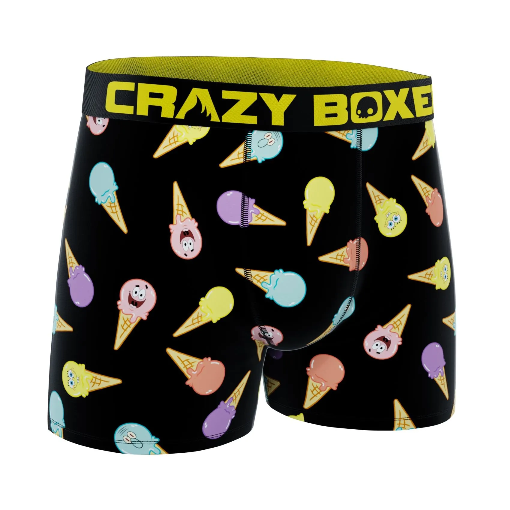 CRAZYBOXER SpongeBob Ice Cream Men's Boxer Briefs