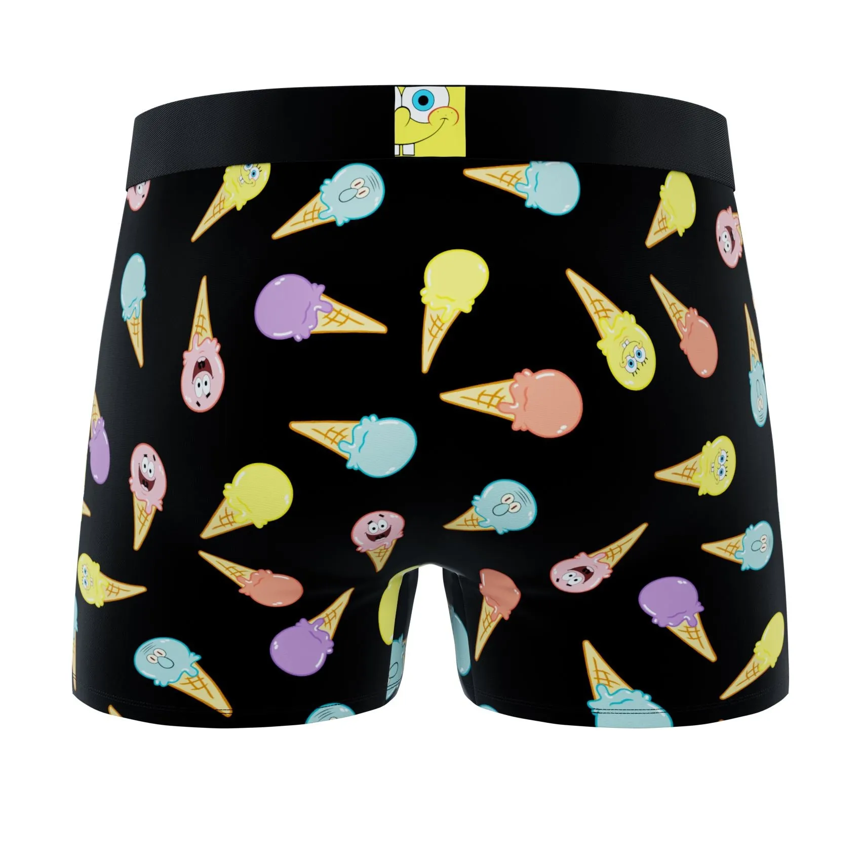 CRAZYBOXER SpongeBob Ice Cream Men's Boxer Briefs