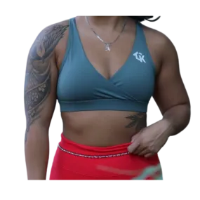 Deep Neck Hollow Back - Jade Sports Bra