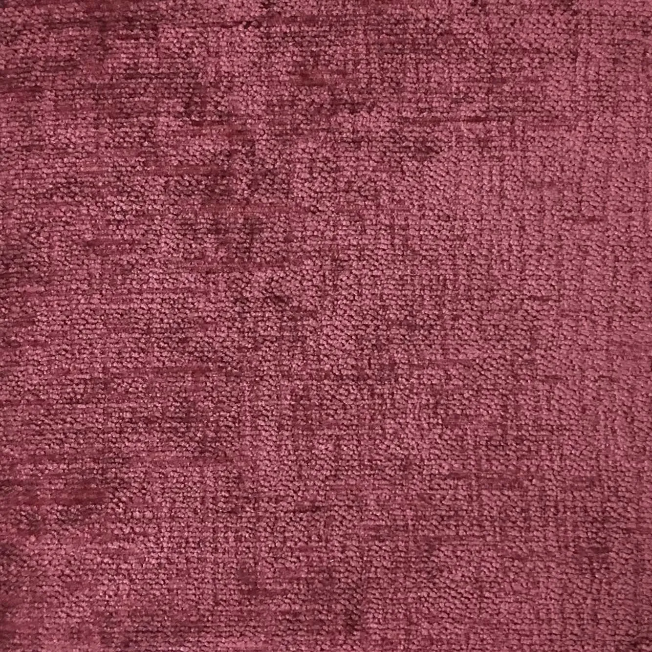 DERBY - CARDINAL, SOFT AND SHINY CHENILLE UPHOLSTERY FABRIC BY THE YARD