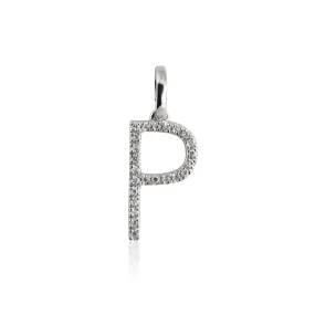 Diamond Letter Pendant 10