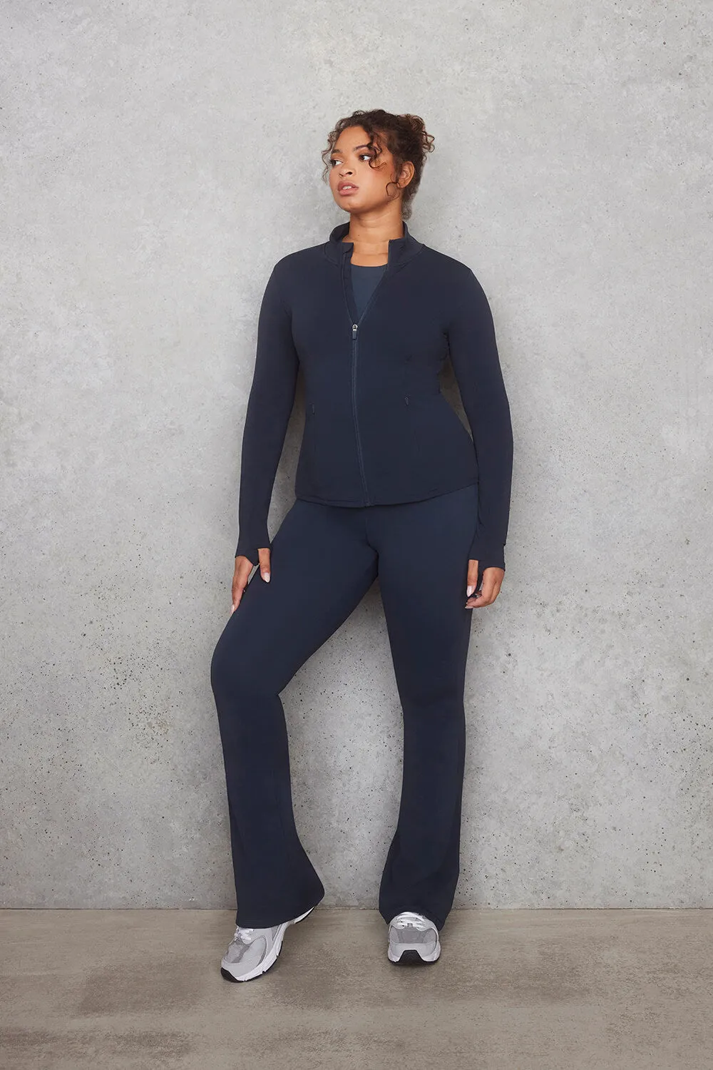 Empower Flare Leggings - Vintage Navy