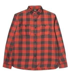 FARRELL PLAID TWILL WORKSHIRT