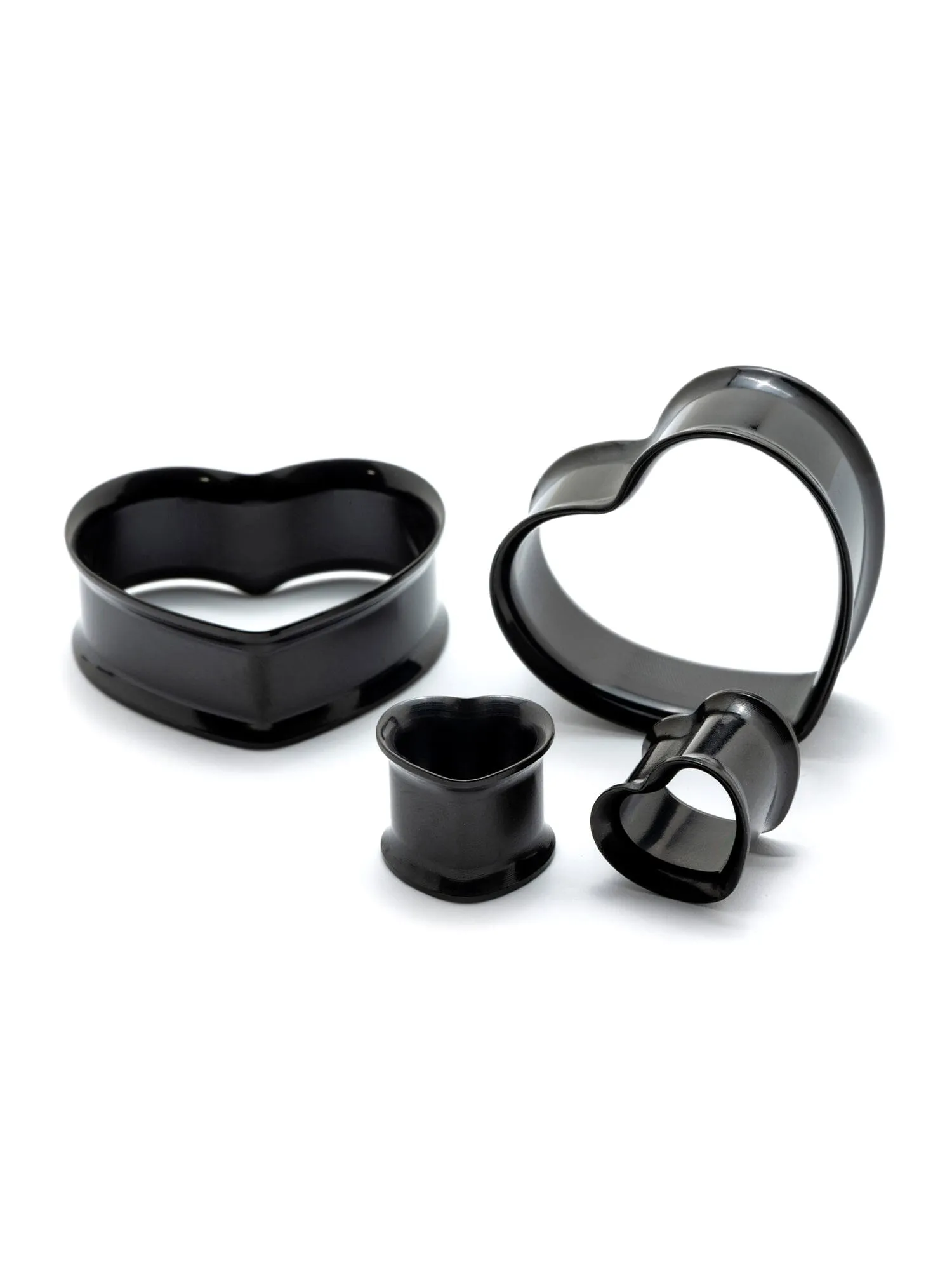 Heart Shaped Double Flared Steel Tunnels