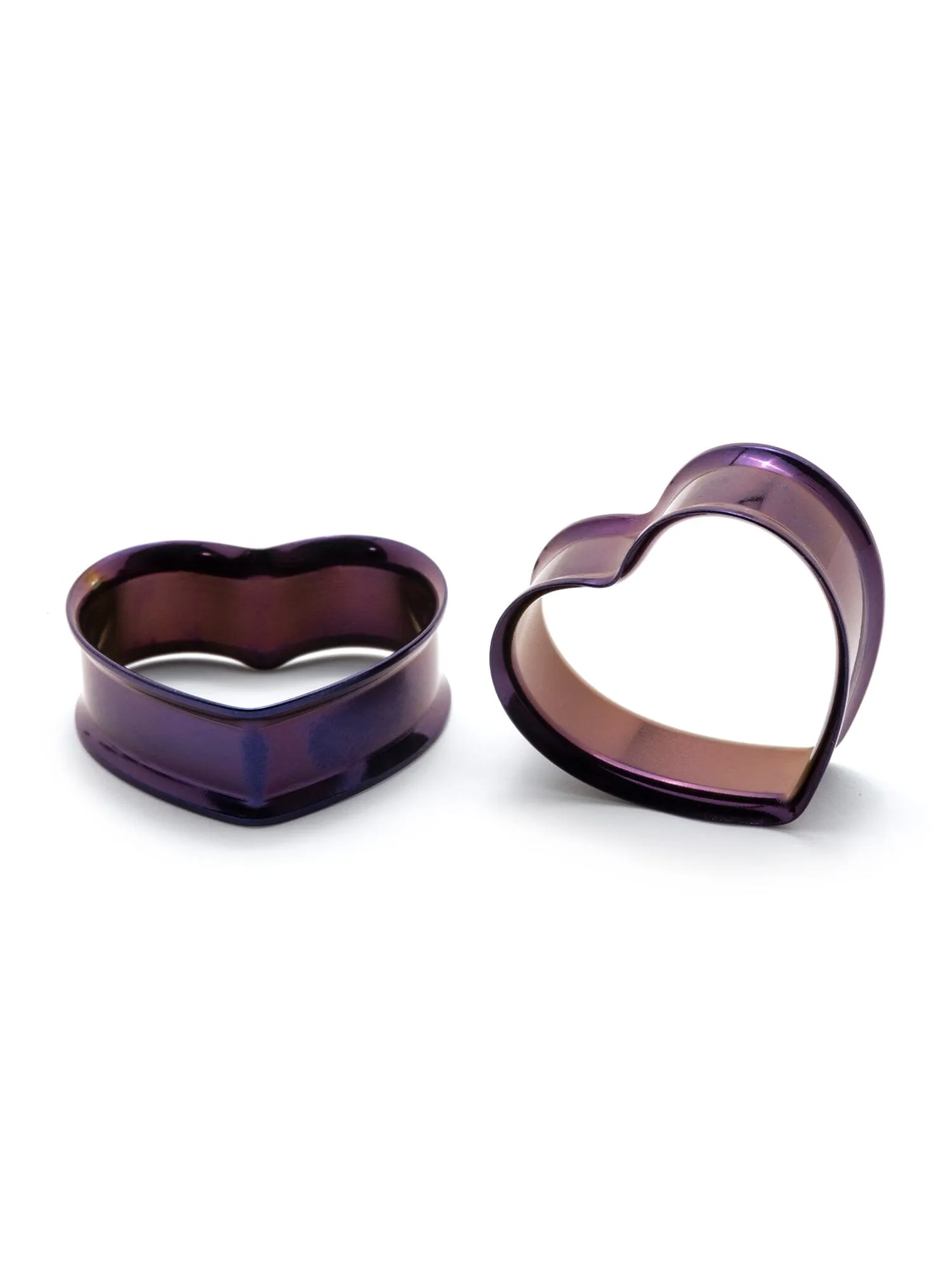 Heart Shaped Double Flared Steel Tunnels