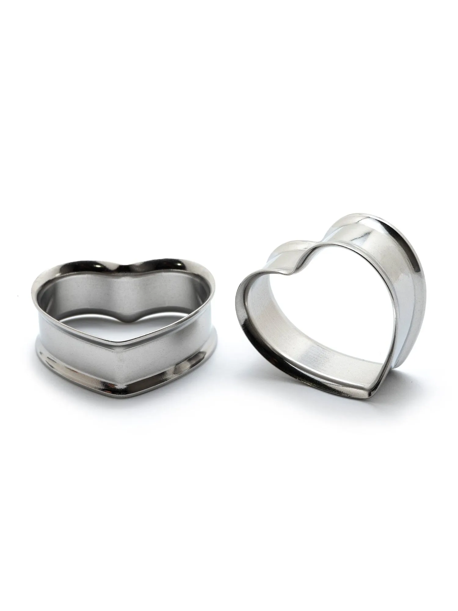 Heart Shaped Double Flared Steel Tunnels