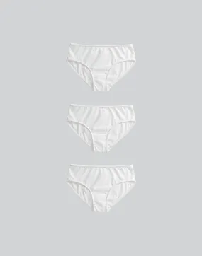 Hipster Trio ~ 3 Organic Cotton Underwear