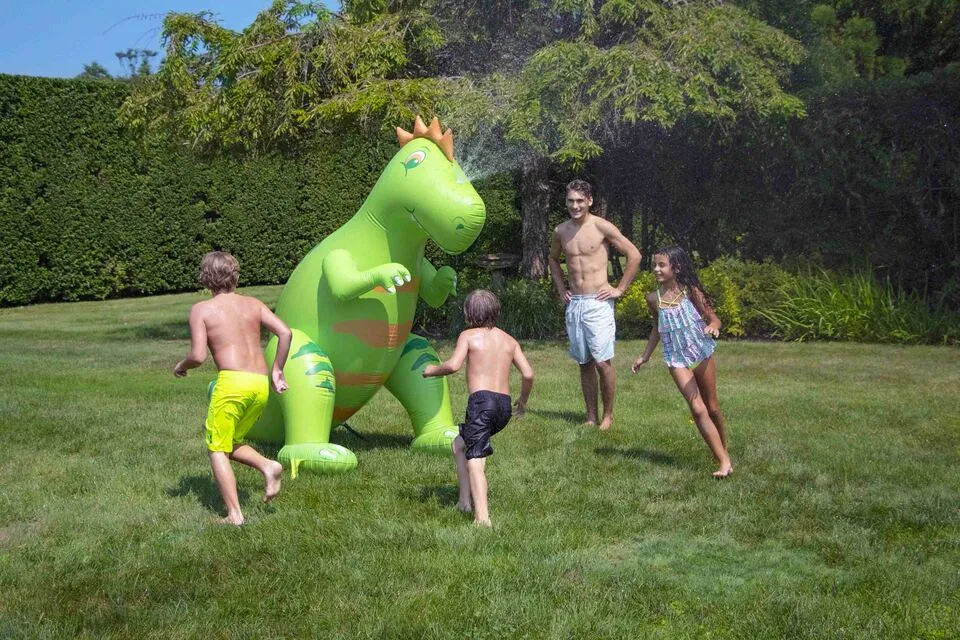 Humongous Dinosaur Sprinkler